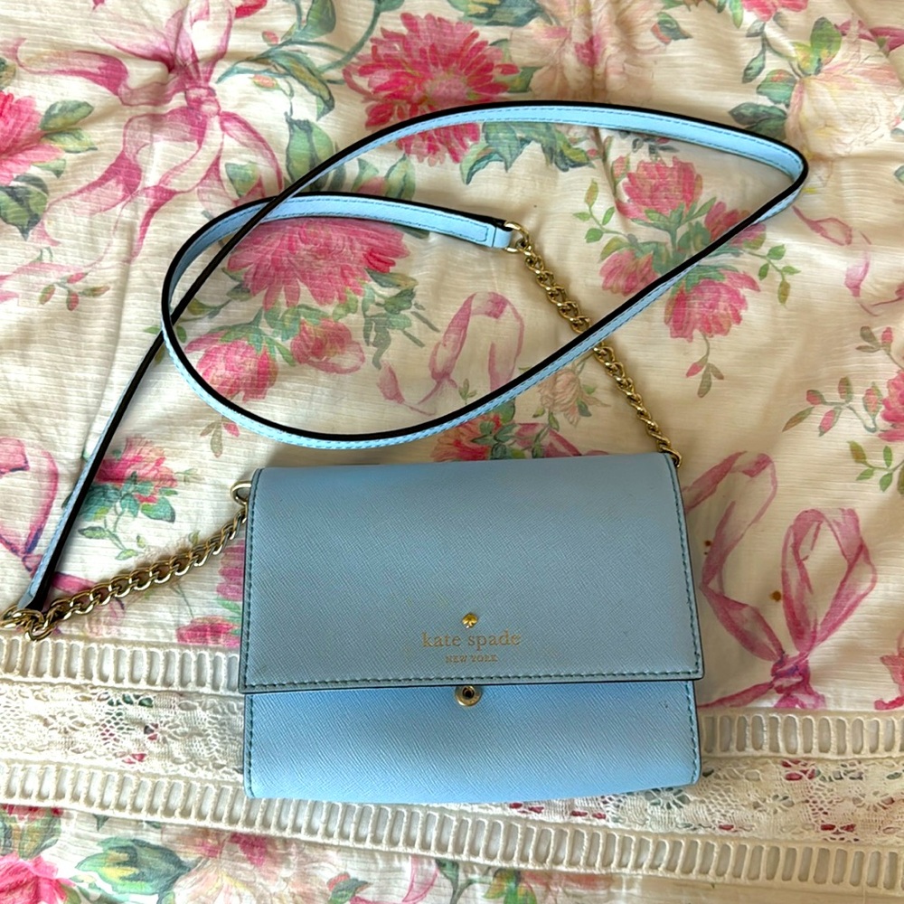 Kate spade blue small flap